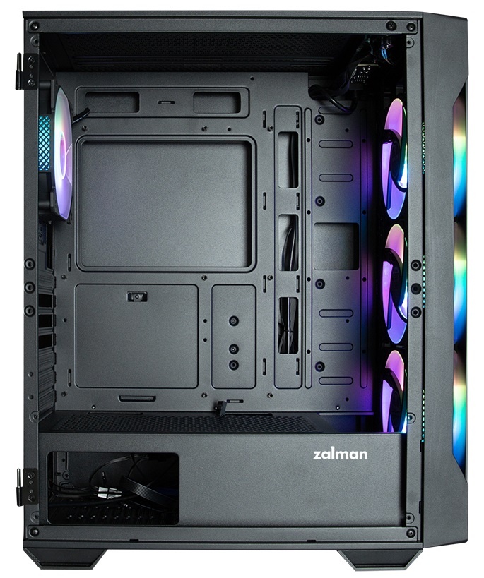 Компьютерный корпус MidiTower Zalman I3 NEO TG Black (ATX, front mesh, TG window, USB2.0 x1, USB3.0x