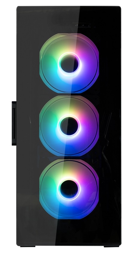 Компьютерный корпус MidiTower Zalman I3 NEO TG Black (ATX, front mesh, TG window, USB2.0 x1, USB3.0x