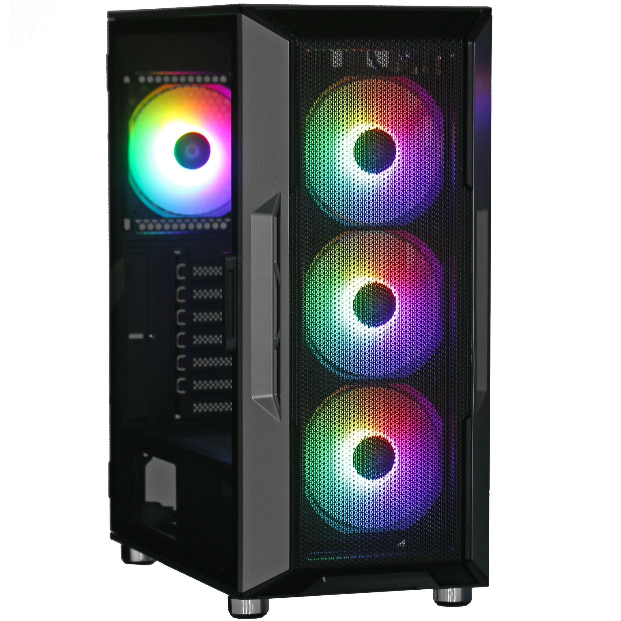 Компьютерный корпус ZALMAN I3 NEO, ATX, BLACK, FRONT MESH, WINDOW, 2x3.5", 3x2.5", 1xUSB2.0, 2xUSB3.