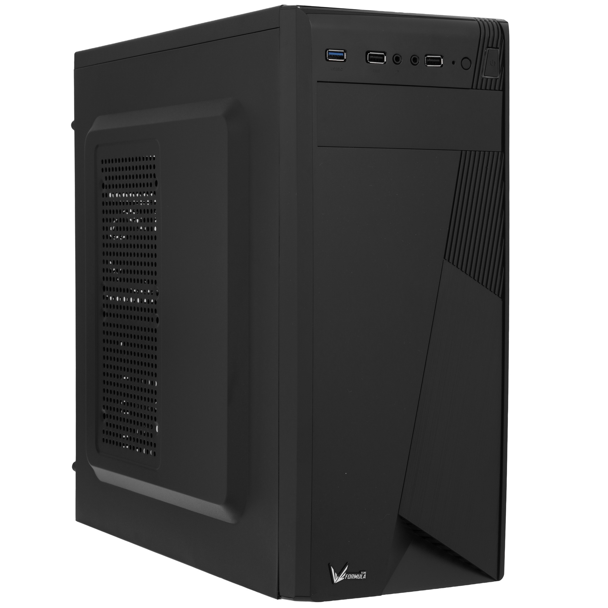 Компьютерный корпус Aerocool / Formula CS-1101 черный без БП ATX 2x120mm 1x140mm 2xUSB2.0 1xUSB3.0 a