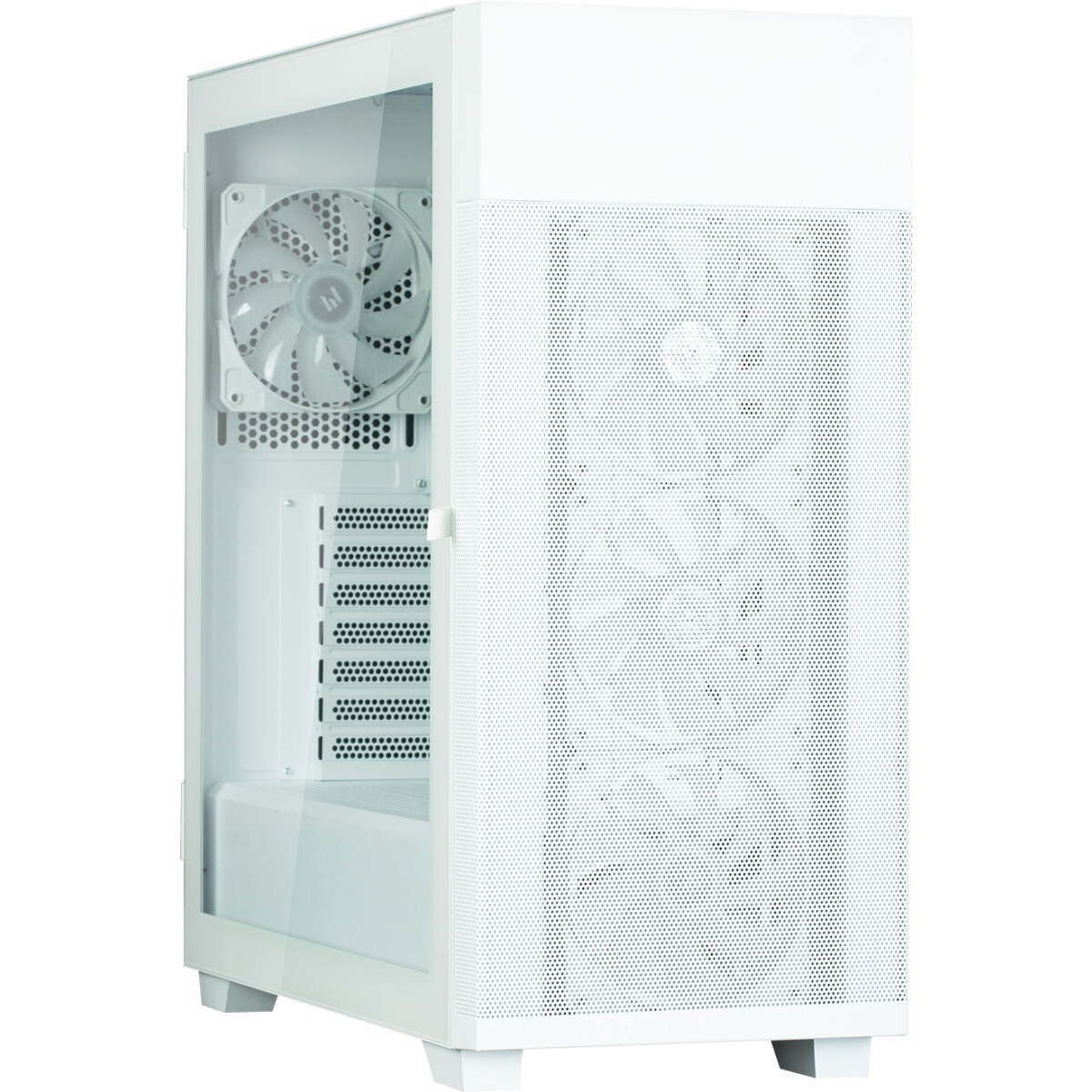 Компьютерный корпус MidiTower Zalman I3 NEO white (ATX, front mesh, USB2.0 x1, USB3.0x2, 4x120mm RGB