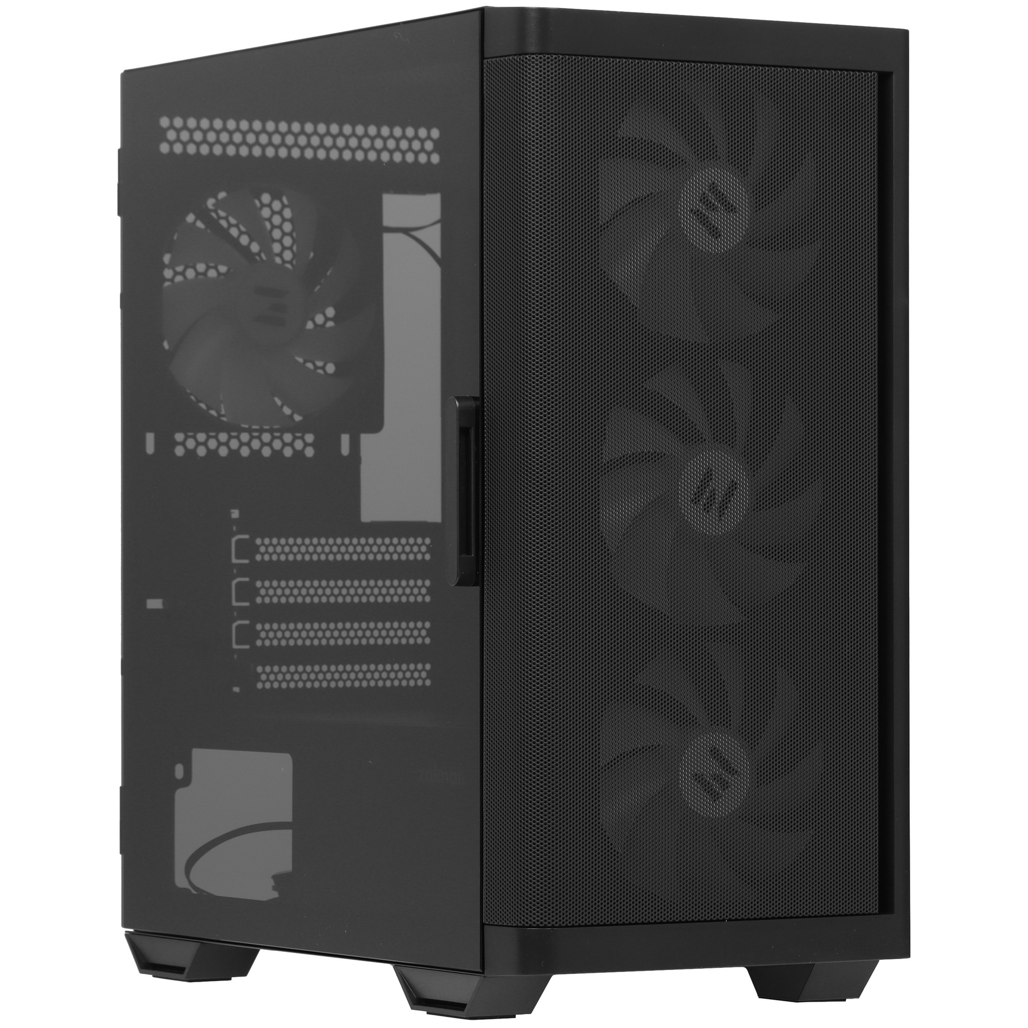 Компьютерный корпус ZALMAN M4, MATX, BLACK, WINDOW, 1xCombo (3.5'' or 2.5''), 1x3.5", 2x2.5", 1xUSB2