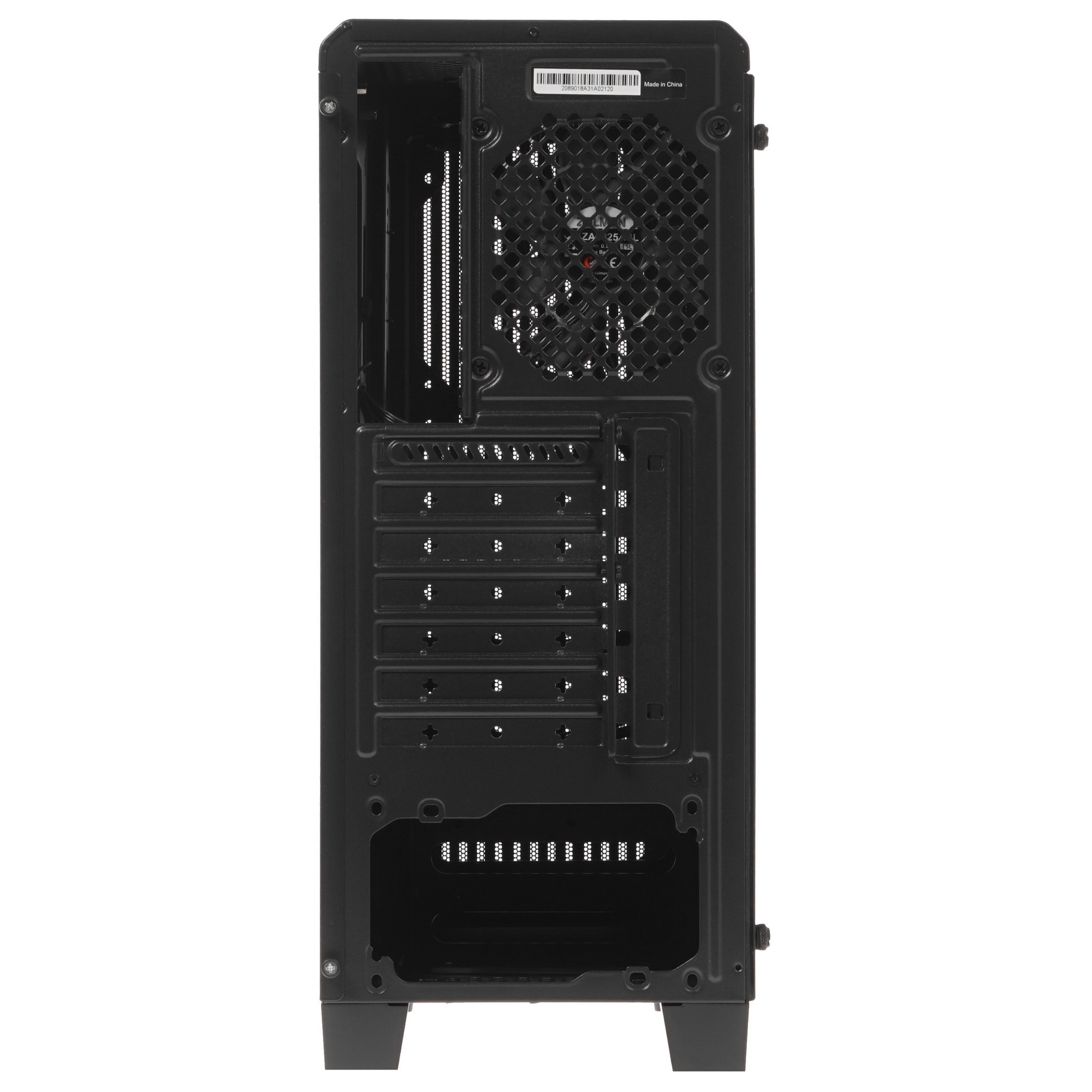 Компьютерный корпус Zalman S2 черный без БП ATX 2x120mm 2xUSB2.0 1xUSB3.0 audio bott PSU