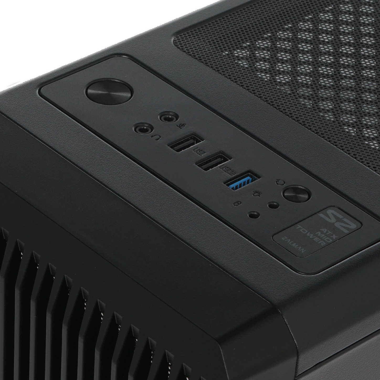 Компьютерный корпус Zalman S2 черный без БП ATX 2x120mm 2xUSB2.0 1xUSB3.0 audio bott PSU