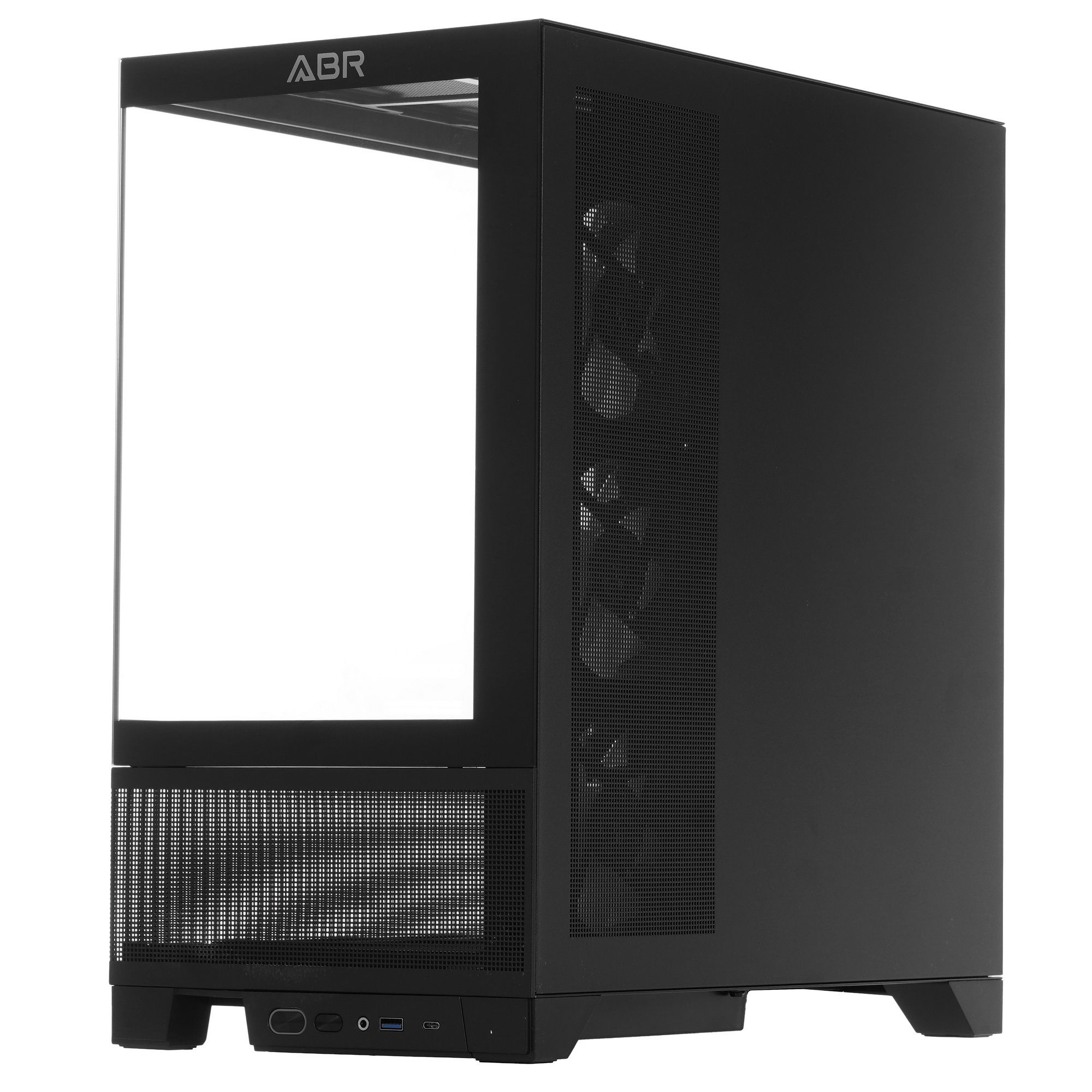 Компьютерный корпус ABR MINI PRO (1*USB 3.0, 1*USB Type-C, HD Audio, 4xRGB Fan, ATX, Micro-ATX, ITX)