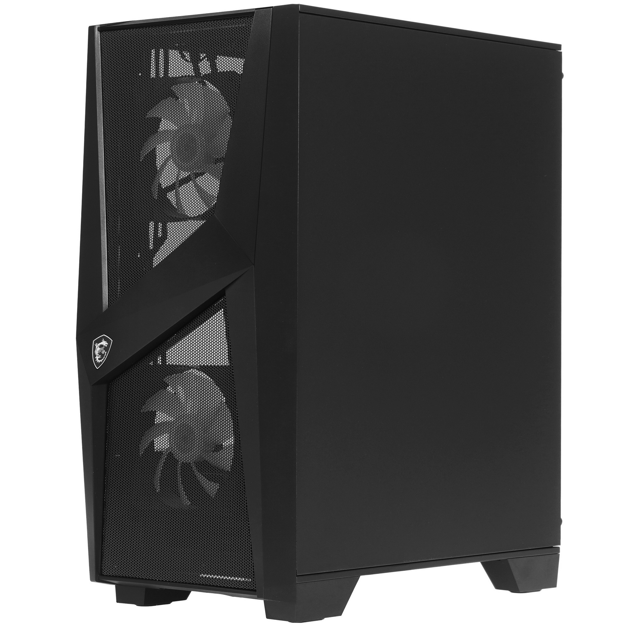 Компьютерный корпус MSI MAG FORGE 100M / mid-tower, ATX, tempered glass side panel / 2x RGB 120mm &