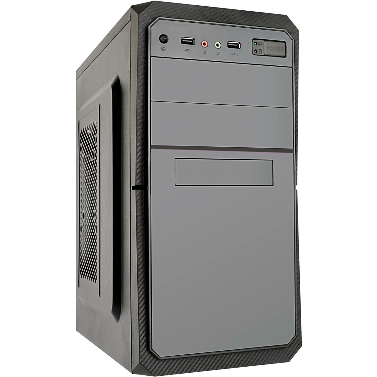 Компьютерный корпус Minitower ExeGate EX286427RUS BA-309-500W-8 (mATX, БП AA500 с вент. 8см, 2*USB,