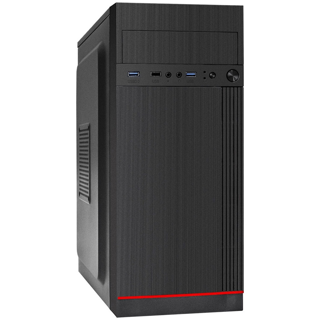 Компьютерный корпус Case Forza mATX case, black, w/PSU 450W 12cm, w/2xUSB3.0, w/pwr cord, w/o FAN