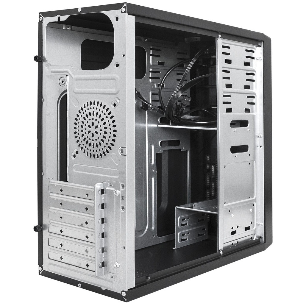 Компьютерный корпус Case Forza mATX case, black, w/PSU 450W 12cm, w/2xUSB3.0, w/pwr cord, w/o FAN