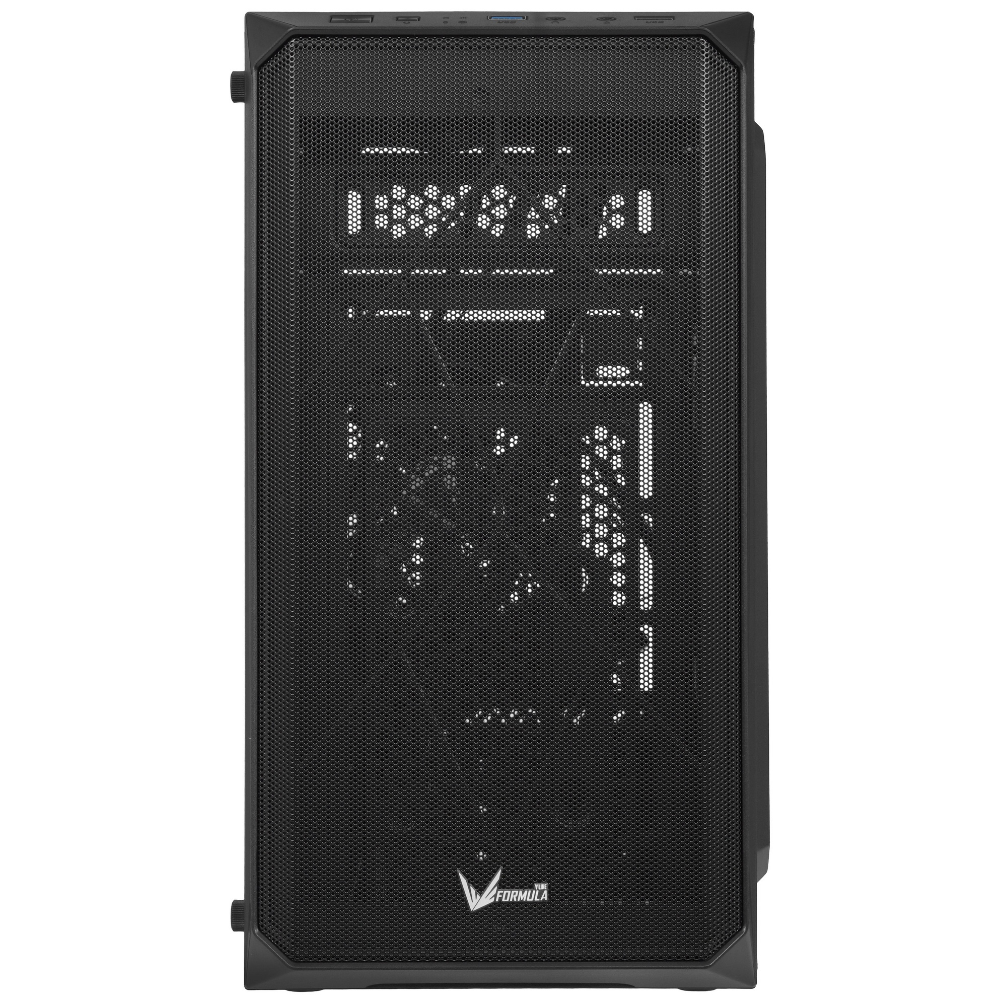 Компьютерный корпус Aerocool / Formula CS-107 черный без БП mATX 1x120mm 1xUSB2.0 1xUSB3.0 audio