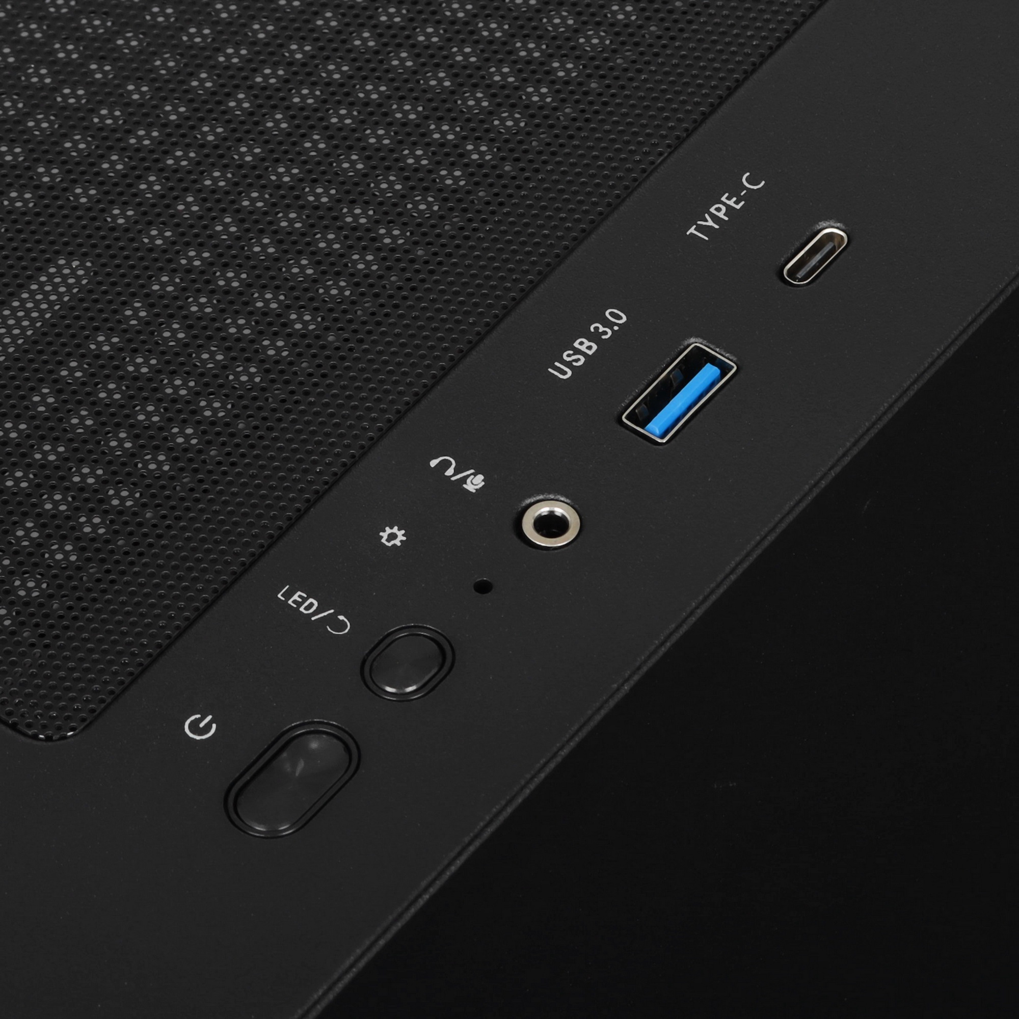 Компьютерный корпус ZALMAN P30 AIR, MATX, BLACK, WINDOW, 2xCombo (3.5'' or 2.5''), 3x2.5", 1xUSB TYP