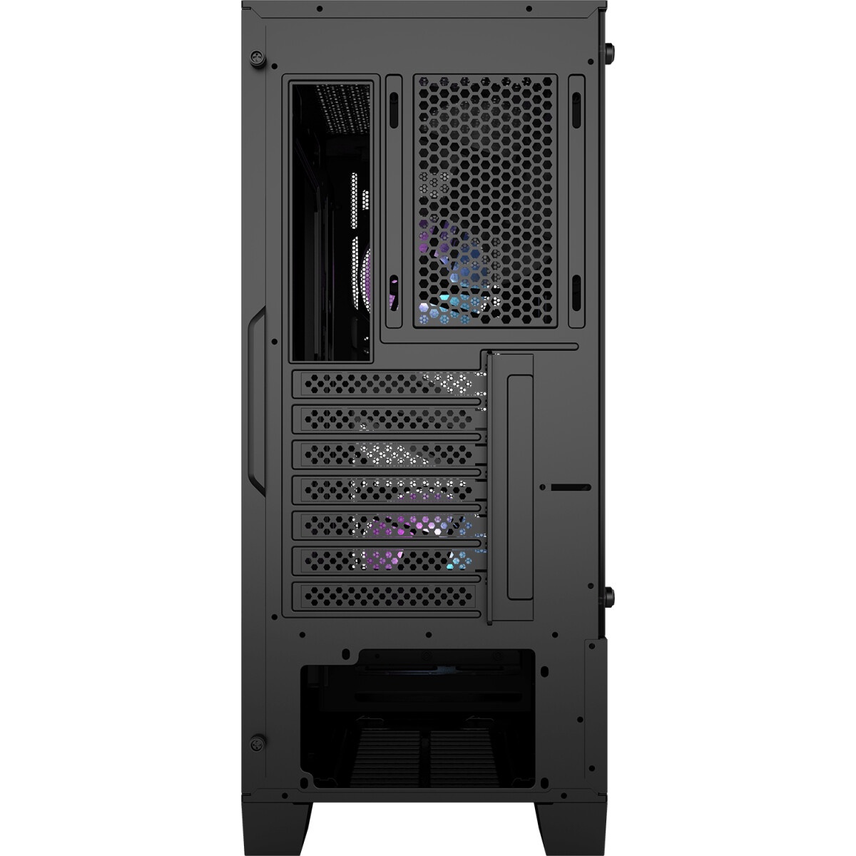 Компьютерный корпус MidiTower MSI MAG VAMPIRIC 100R (ATX, без БП, ARGB, 2xUSB2.0 Type-A + USB3.2 Typ