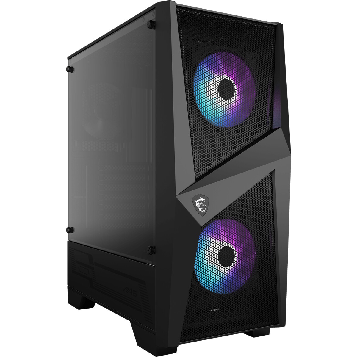 Компьютерный корпус MidiTower MSI MAG VAMPIRIC 100R (ATX, без БП, ARGB, 2xUSB2.0 Type-A + USB3.2 Typ