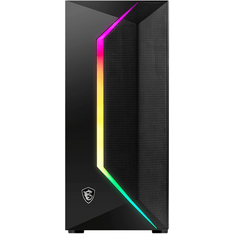 Компьютерный корпус MidiTower MSI MAG VAMPIRIC 100R (ATX, без БП, ARGB, 2xUSB2.0 Type-A + USB3.2 Typ
