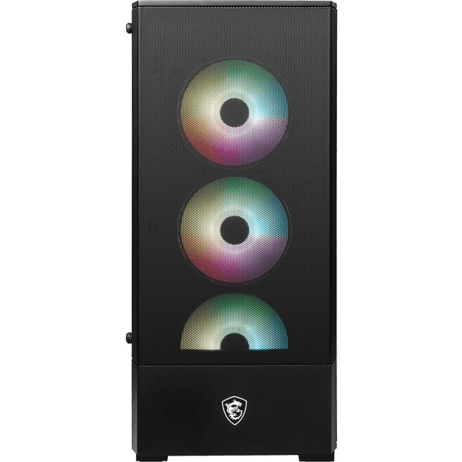 Компьютерный корпус MidiTower MSI MAG VAMPIRIC 100R (ATX, без БП, ARGB, 2xUSB2.0 Type-A + USB3.2 Typ