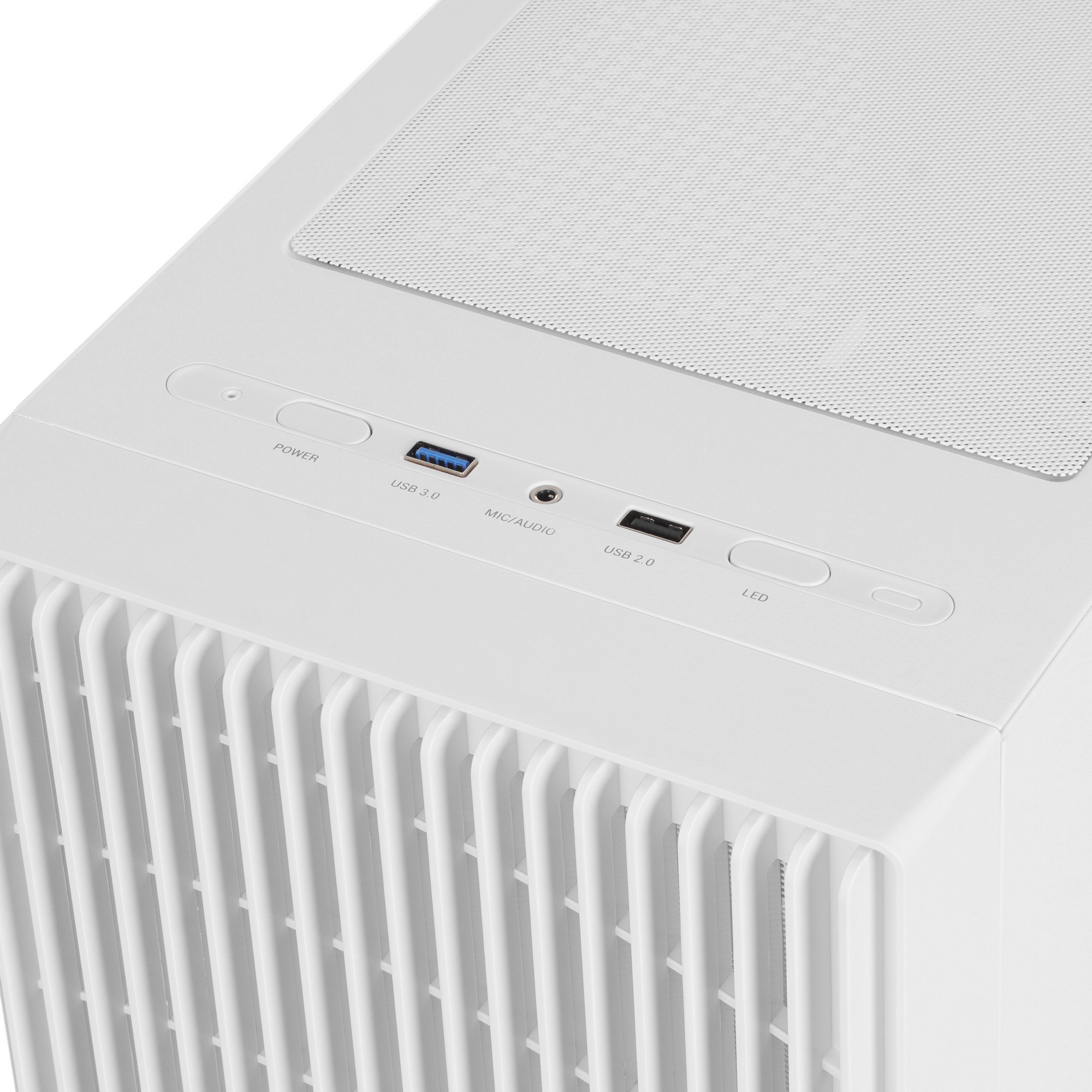 Корпус  Ocypus Gamma C70 WH ARGB  ATX / win / white / 4 ARGB fans / no PSU / Tempered Glass