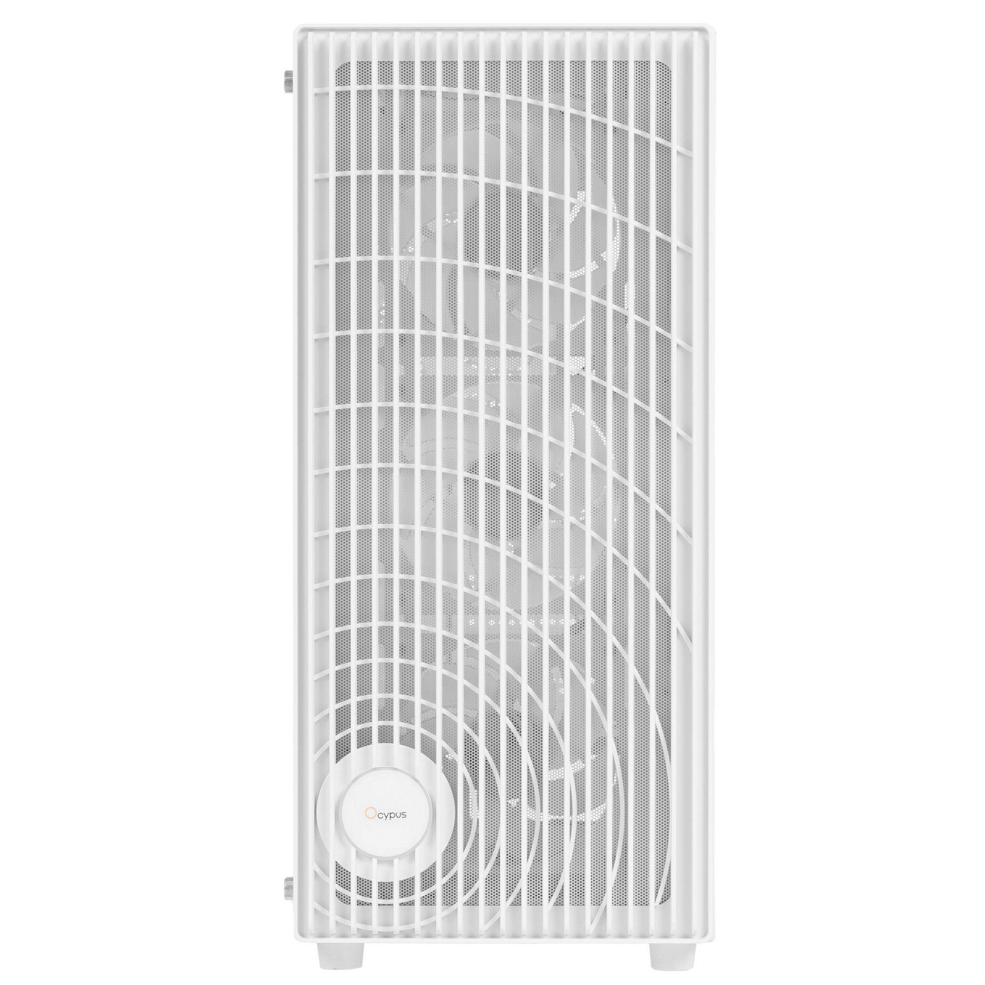 Корпус  Ocypus Gamma C70 WH ARGB  ATX / win / white / 4 ARGB fans / no PSU / Tempered Glass