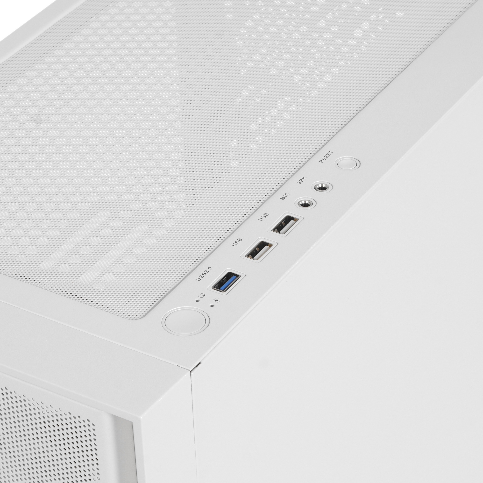 Корпус компьютерный Redragon Paktis3 ITX/Micro-ATX/ATX,3кул12см,белый