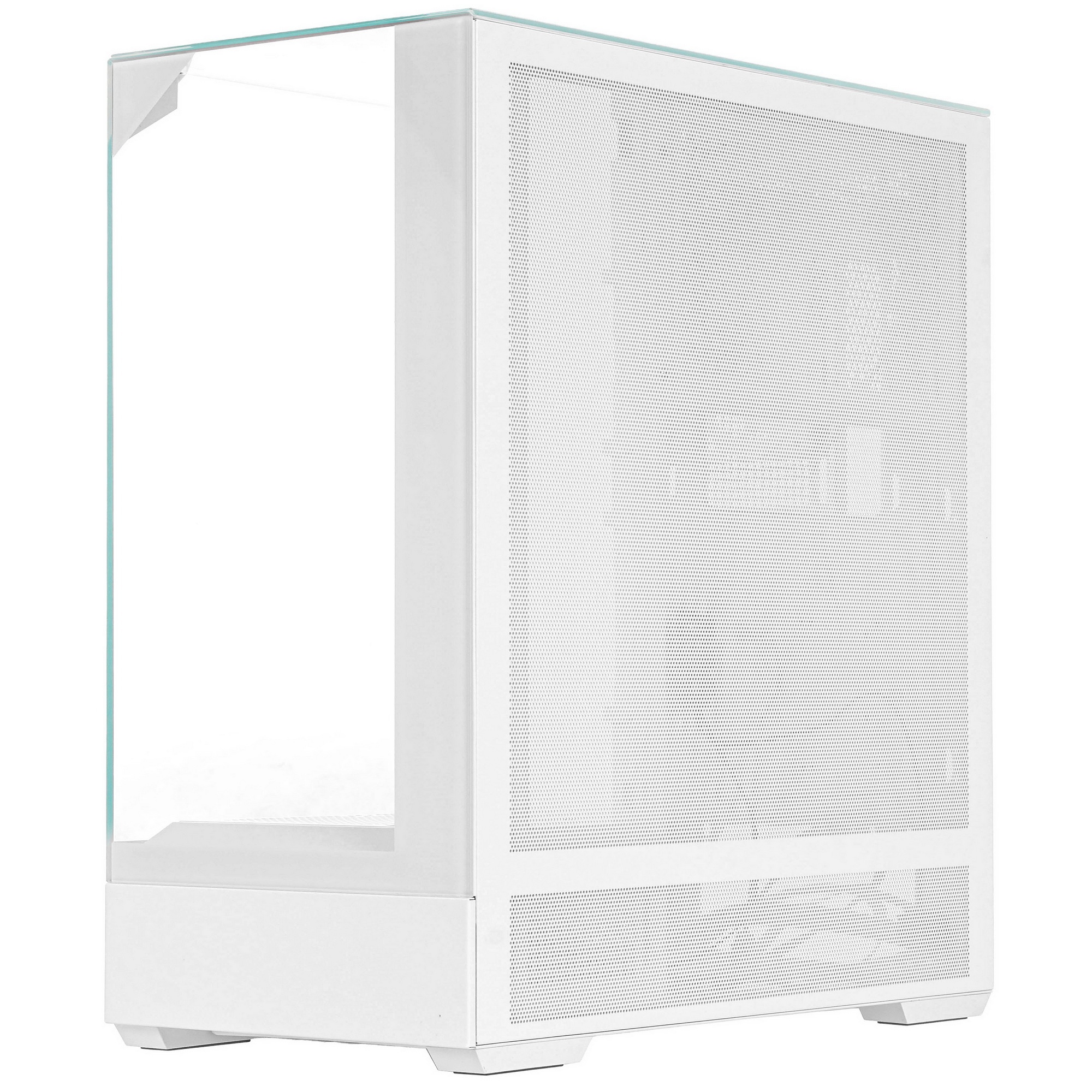 Корпус ZALMAN P40 Prism, ATX, WHITE, WINDOW, 2x3.5", 3x2.5", 1xUSB TYPE-C, 2xUSB3.0, REAR 1x120mm AR