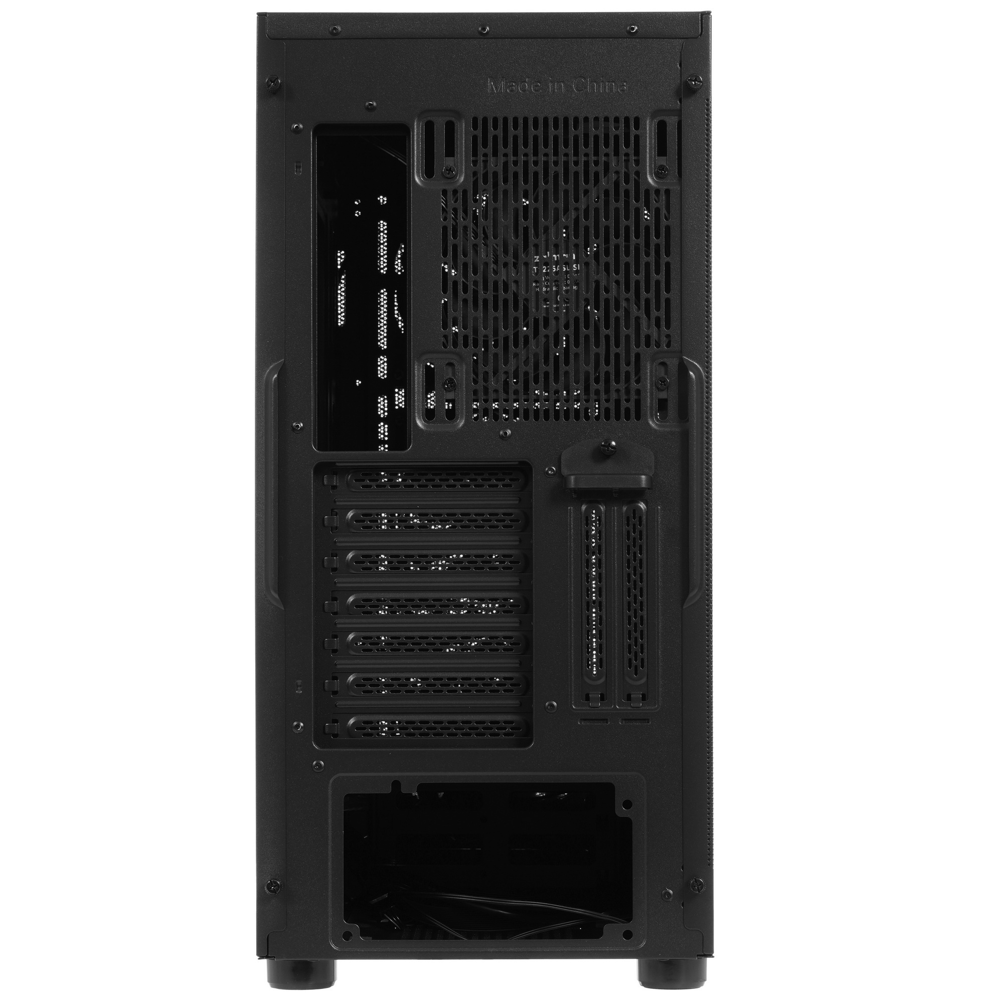 Компьютерный корпус MidiTower Zalman I4 black (ATX, MESH, 2x3.5", 2x2.5", 1xUSB2.0, 2xUSB3.0, 6x120m