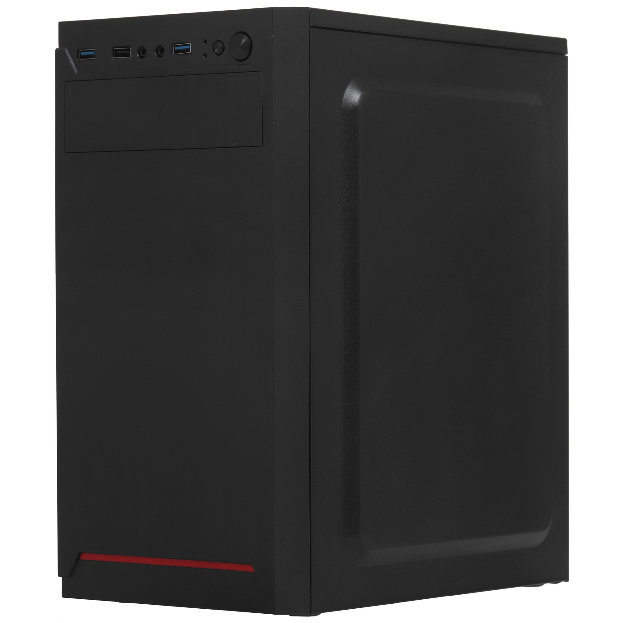 Корпус Minitower ExeGate BAA-114U2 (mATX, без БП, 1*USB+2*USB3.0, аудио, черный)