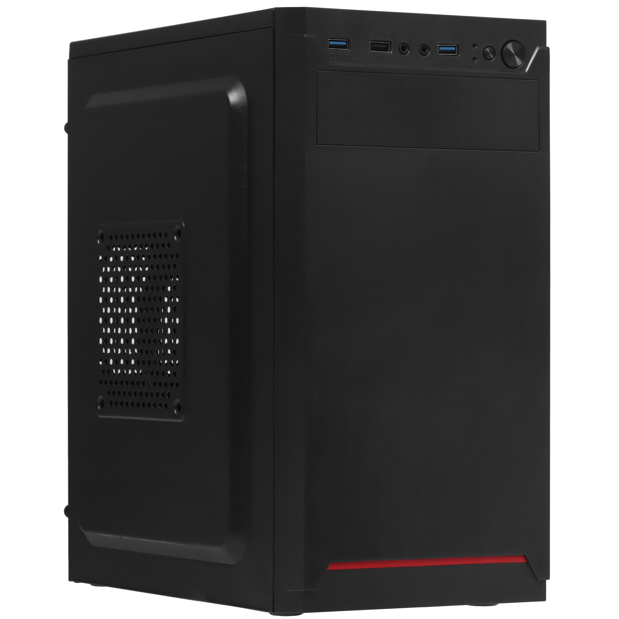 Корпус Minitower ExeGate BAA-114U2 (mATX, без БП, 1*USB+2*USB3.0, аудио, черный)