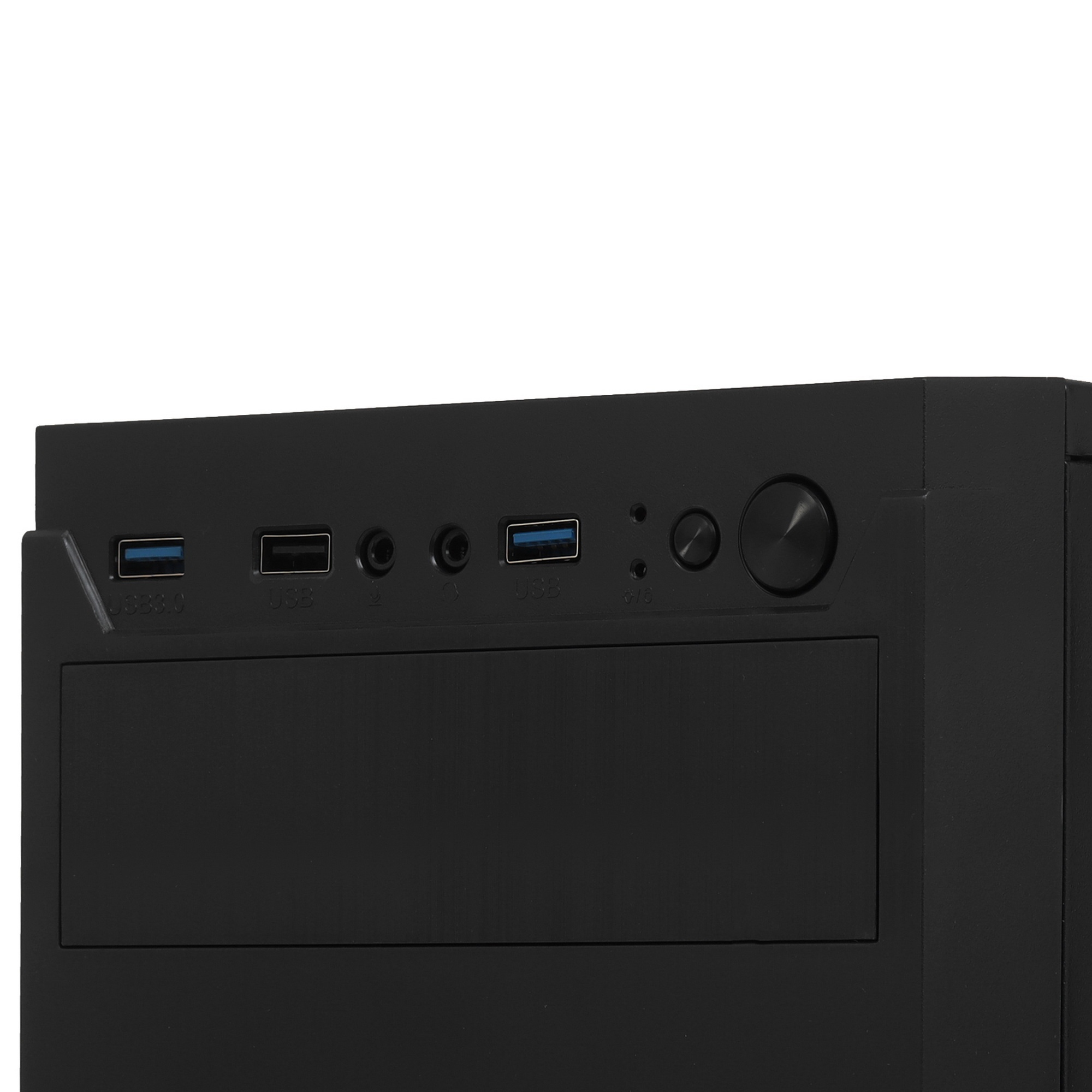 Корпус Minitower ExeGate BAA-114U2 (mATX, без БП, 1*USB+2*USB3.0, аудио, черный)