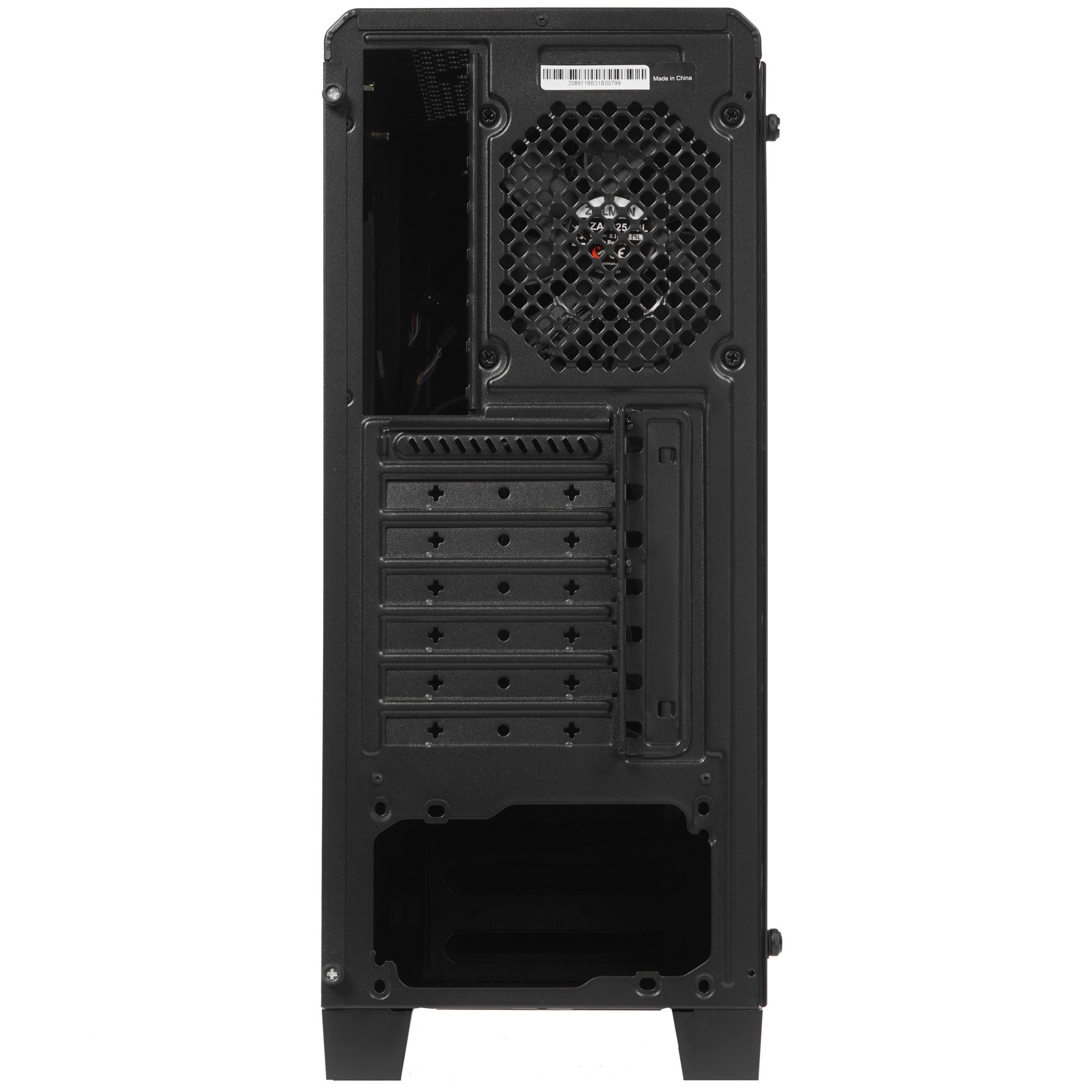 Компьютерный корпус Zalman S3 черный без БП ATX 2x120mm 2xUSB2.0 1xUSB3.0 audio bott PSU