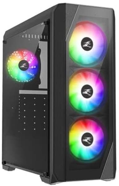 Компьютерный корпус ZALMAN N5 TF, ATX, BLACK, WINDOW, 1x5.25", 4x3.5", 1x2.5", 2xUSB2.0, 1xUSB3.0, F
