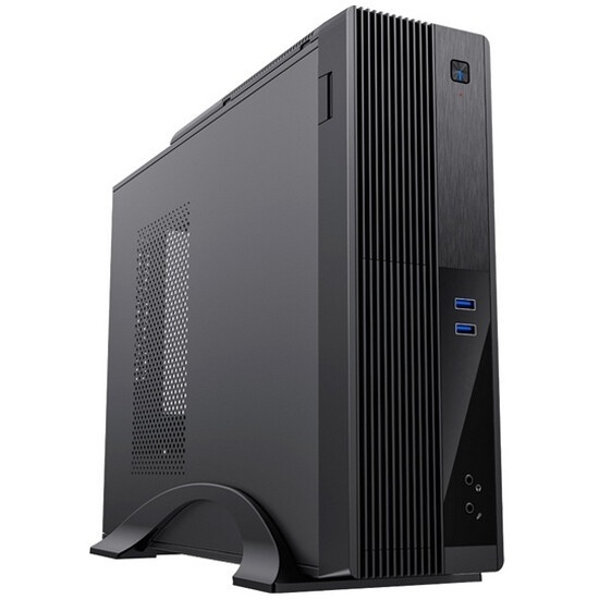 Корпус Inwin EL555BK PM-450TFX,80+Bronze U3.0*2+U2*2+2*combo Audio: fan 9cm; intrusion switch  [6188