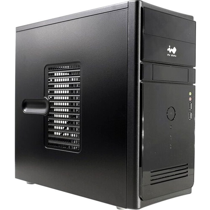 Компьютерный корпус InWin POWERMAN ES726BK USB 3.0 (Mini Tower, mATX, 450W PM-450ATX, USBx2, USB 3.0