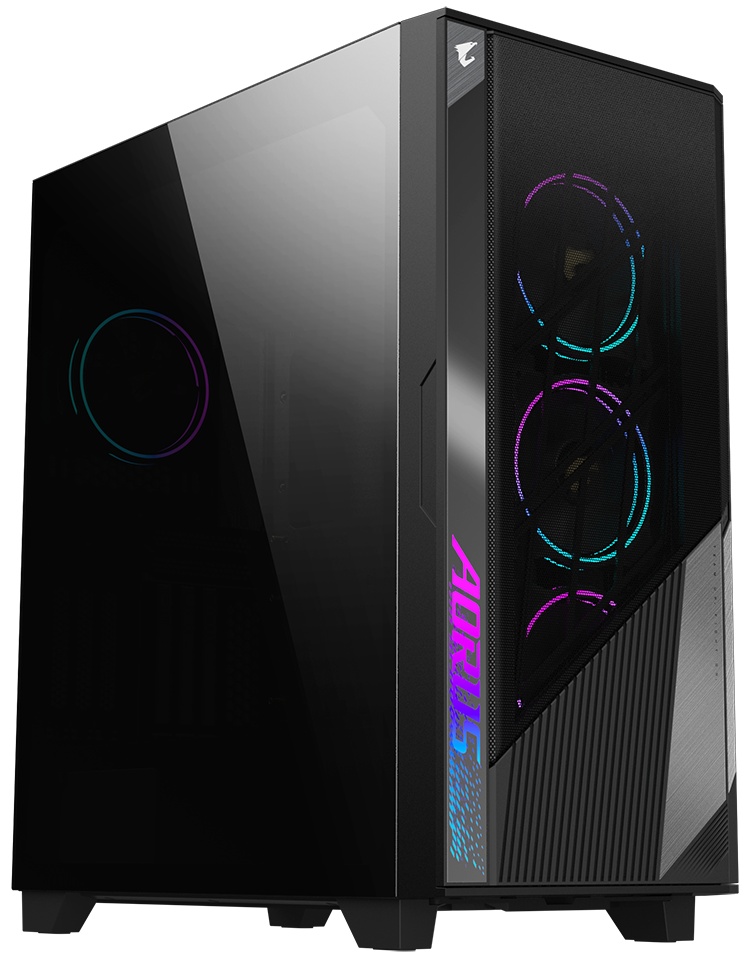 Компьютерный корпус Gigabyte AORUS AС500G черный без БП ATX 4x120mm 4x140mm 2xUSB3.0 1xUSB3.1 audio