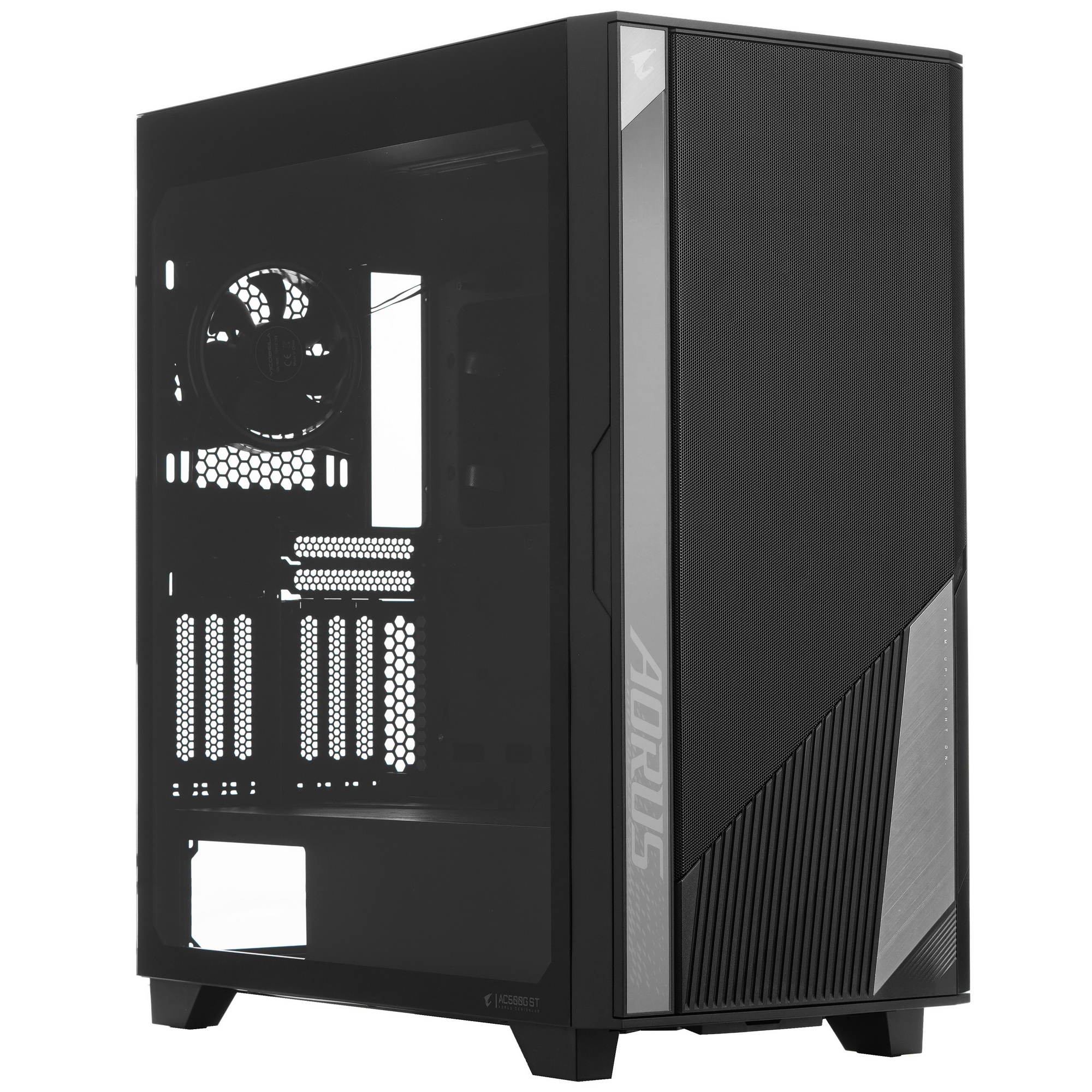 Компьютерный корпус Gigabyte AORUS AС500G черный без БП ATX 4x120mm 4x140mm 2xUSB3.0 1xUSB3.1 audio