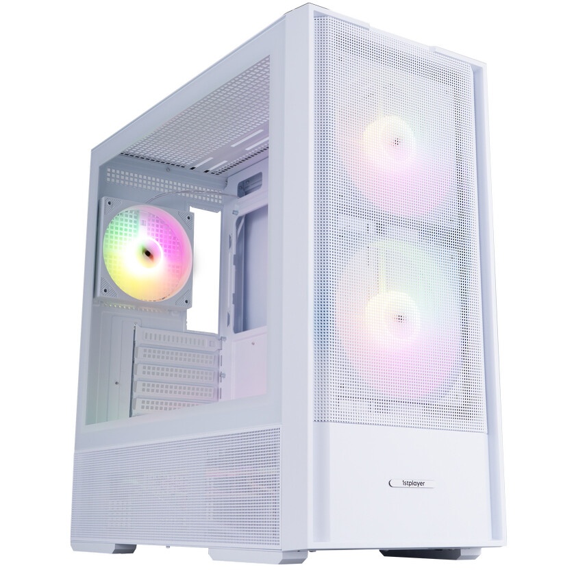 Корпус 1STPLAYER RT7 White / ATX / RT7-WH