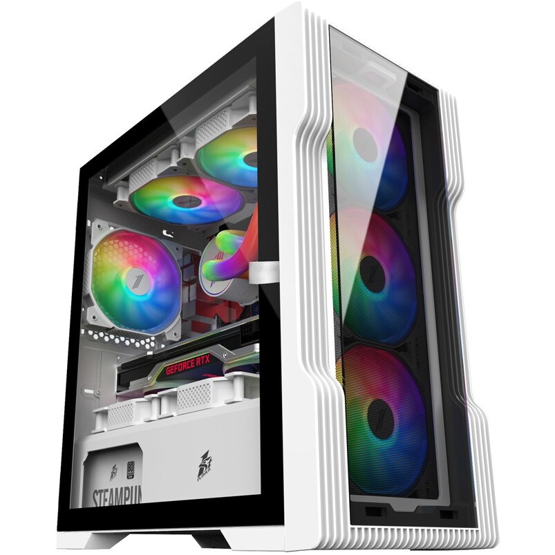 Корпус 1STPLAYER RT7 White / ATX / RT7-WH