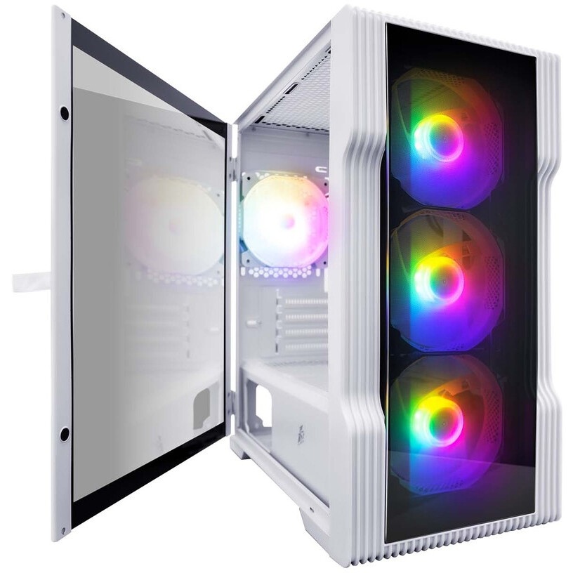 Корпус 1STPLAYER RT7 White / ATX / RT7-WH