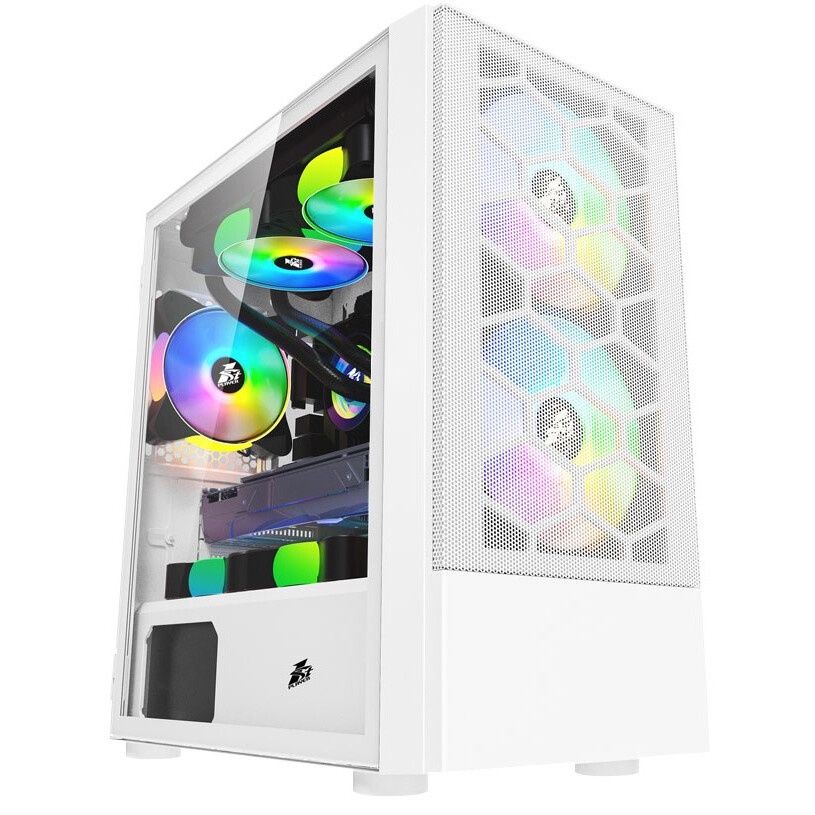 Корпус 1STPLAYER RT7 White / ATX / RT7-WH