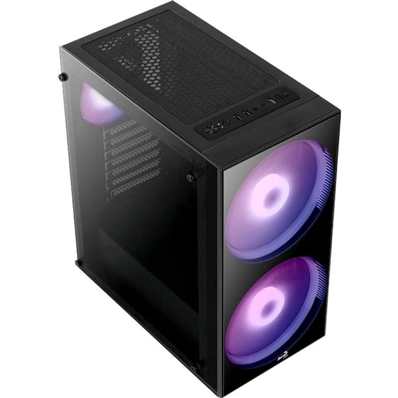 Компьютерный корпус Aerocool / Formula Python (3xUSB, 2xAudio, 0.5 мм,2x200 мм FAN, прозрачная стенк
