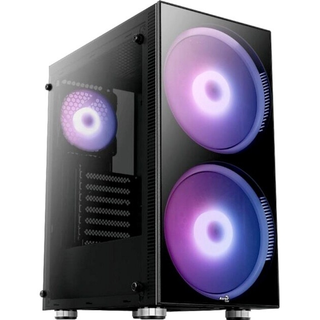 Компьютерный корпус Aerocool / Formula Python (3xUSB, 2xAudio, 0.5 мм,2x200 мм FAN, прозрачная стенк