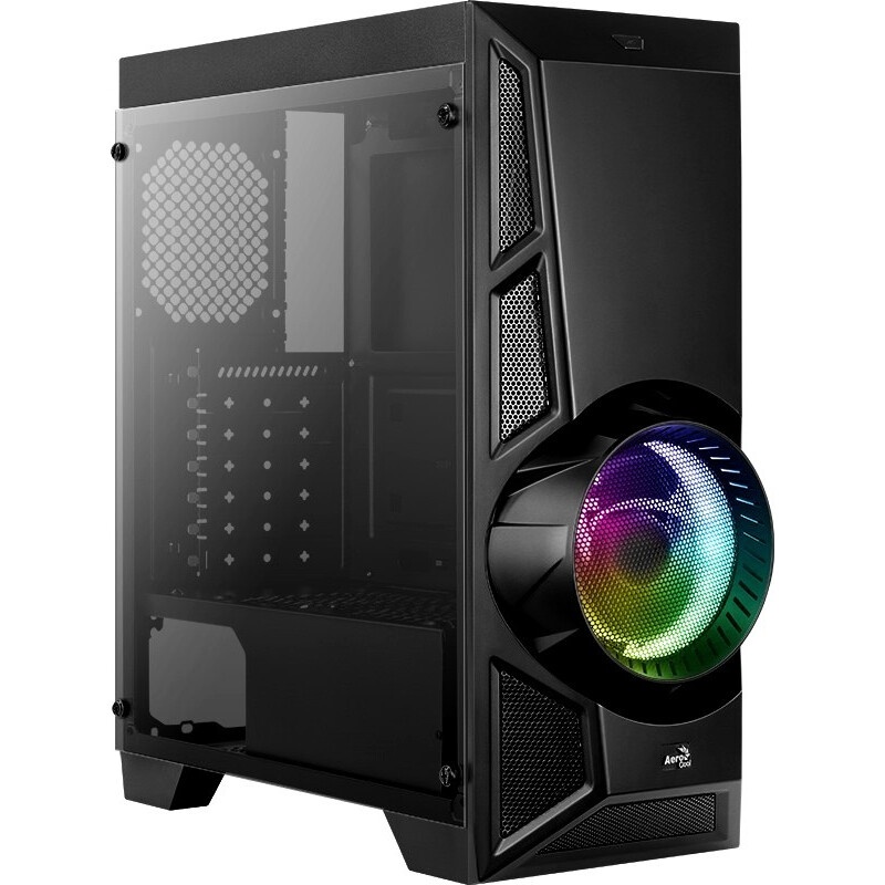 Компьютерный корпус Aerocool / Formula Python (3xUSB, 2xAudio, 0.5 мм,2x200 мм FAN, прозрачная стенк