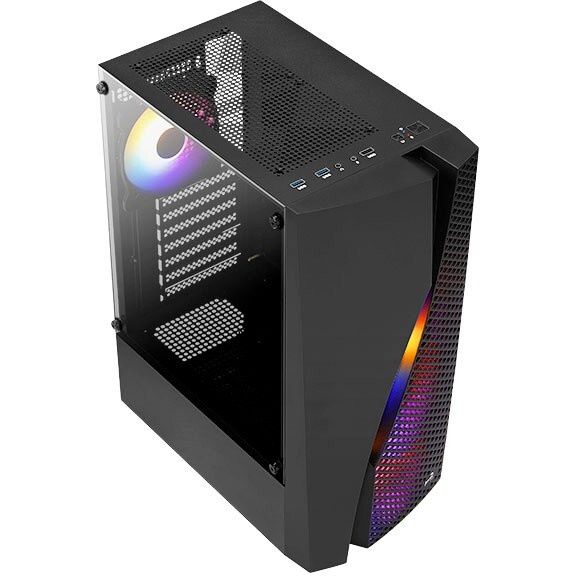 Компьютерный корпус Aerocool / Formula Python (3xUSB, 2xAudio, 0.5 мм,2x200 мм FAN, прозрачная стенк