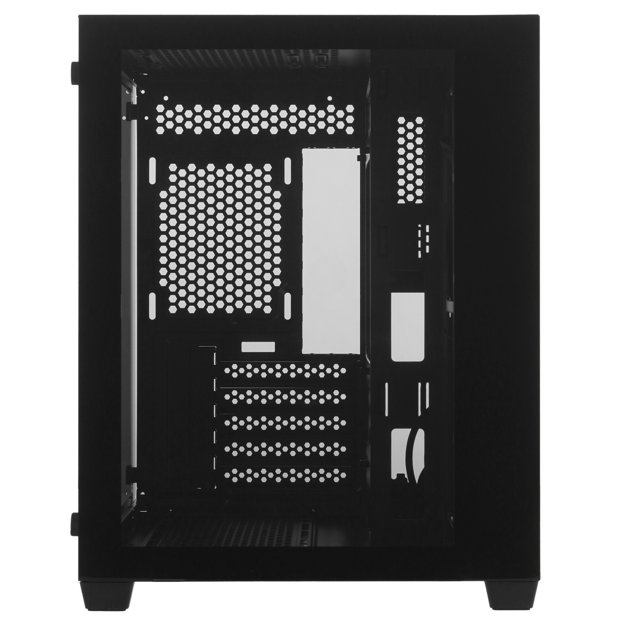 Корпус Bloody BD-CC108 черный без БП mATX 9x120mm 2xUSB3.0 audio bott PSU