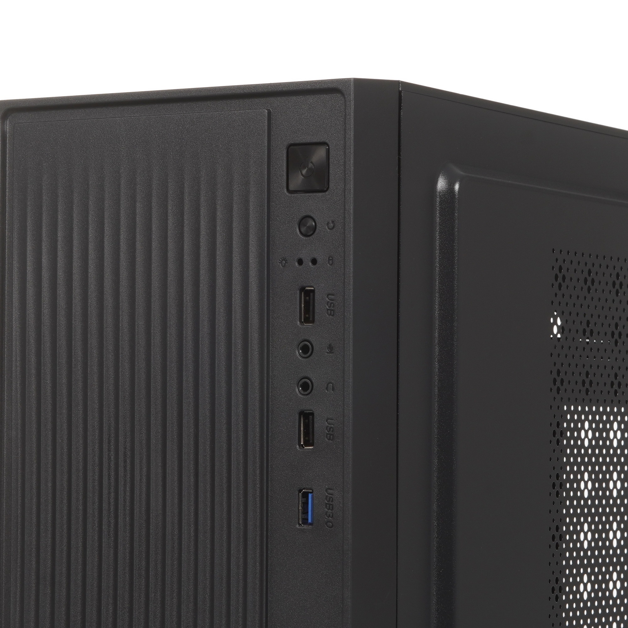 Компьютерный корпус Accord ACC-261B черный без БП mATX 1x80mm 1x92mm 2x120mm 2xUSB2.0 1xUSB3.0 audio