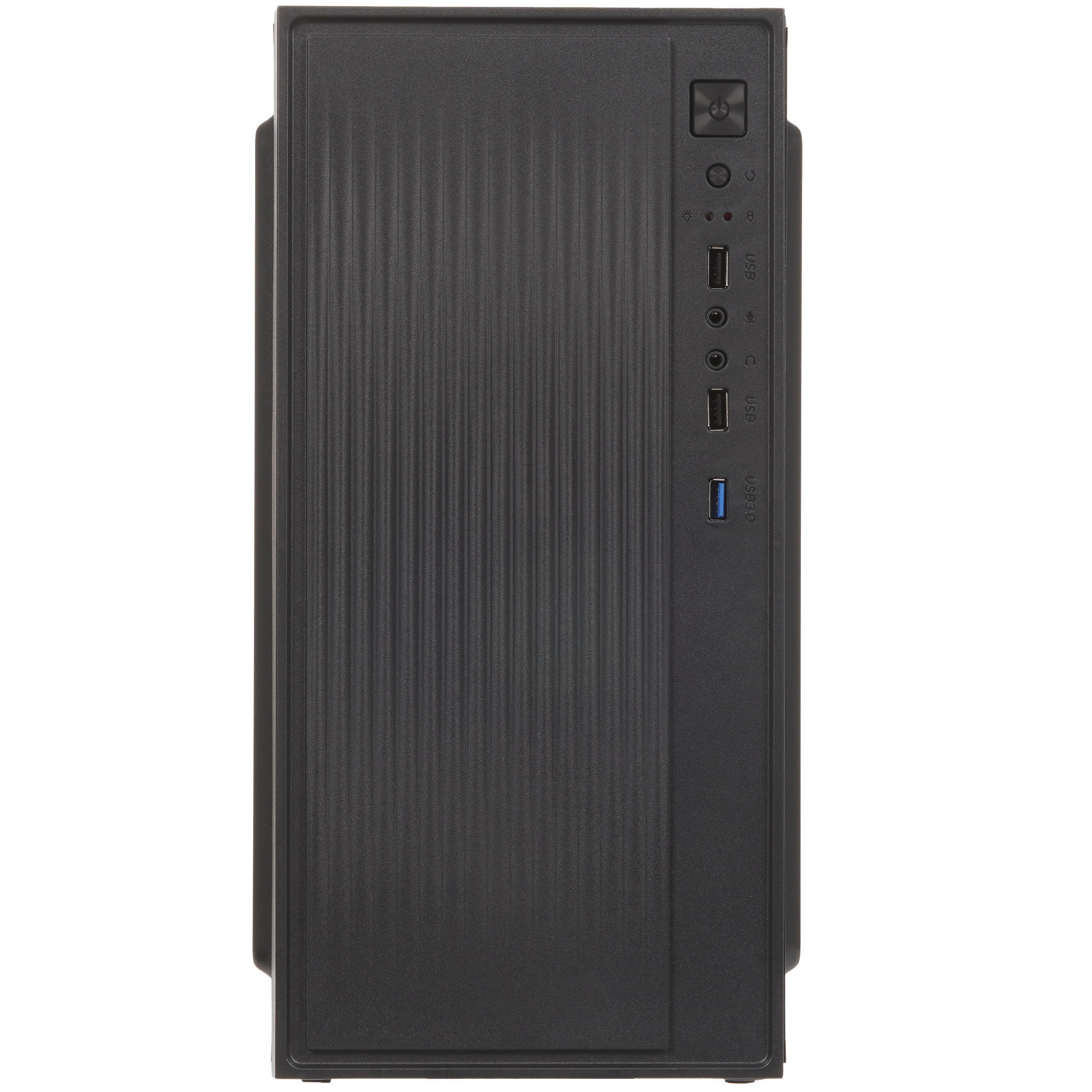Компьютерный корпус Accord ACC-261B черный без БП mATX 1x80mm 1x92mm 2x120mm 2xUSB2.0 1xUSB3.0 audio