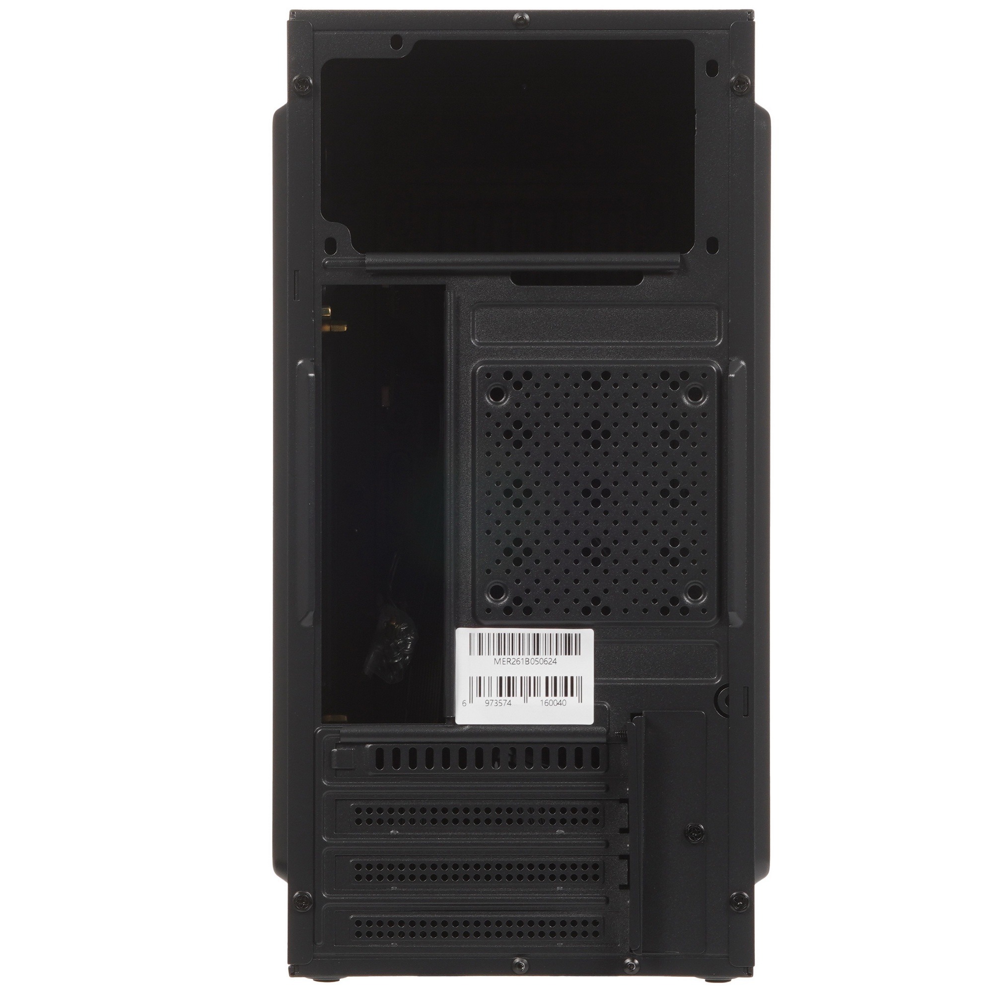 Компьютерный корпус Accord ACC-261B черный без БП mATX 1x80mm 1x92mm 2x120mm 2xUSB2.0 1xUSB3.0 audio