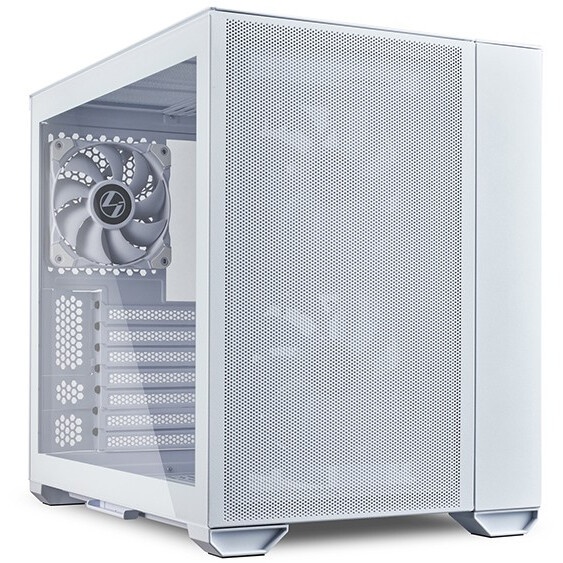 Компьютерный корпус Lian-Li O11 Air Mini белый без БП ATX 8x120mm 2xUSB3.0 audio