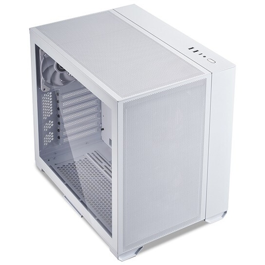 Компьютерный корпус Lian-Li O11 Air Mini белый без БП ATX 8x120mm 2xUSB3.0 audio