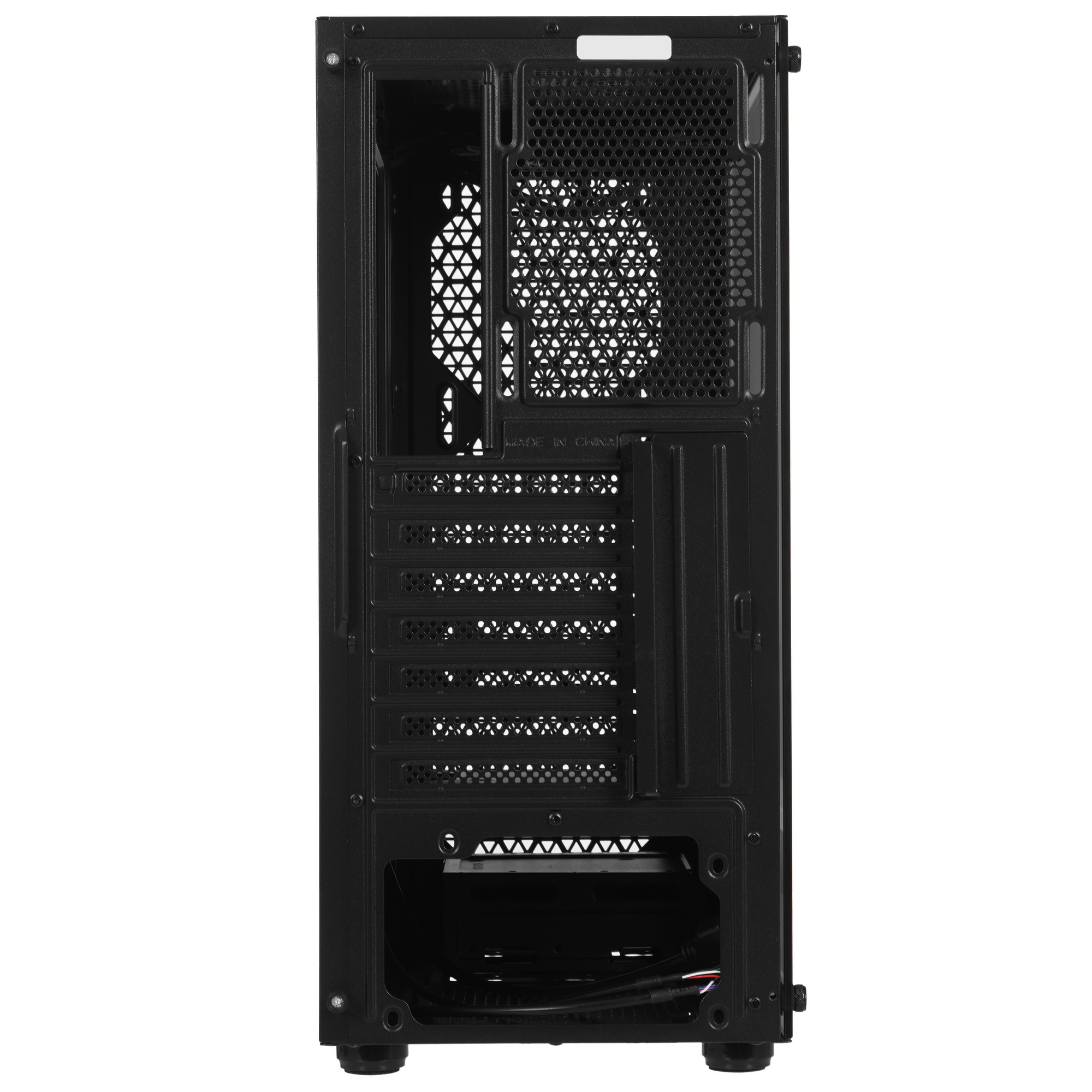 Компьютерный корпус Accord 3338 черный без БП ATX 1xUSB2.0 1xUSB3.0 1xUSB3.1 audio bott PSU
