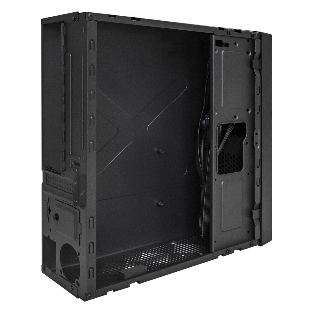 Компьютерный корпус с блоком питания 300Вт. Сase Foxline mATX Desktop 300W, 2xUSB3.0, 2xUSB2.0, tool