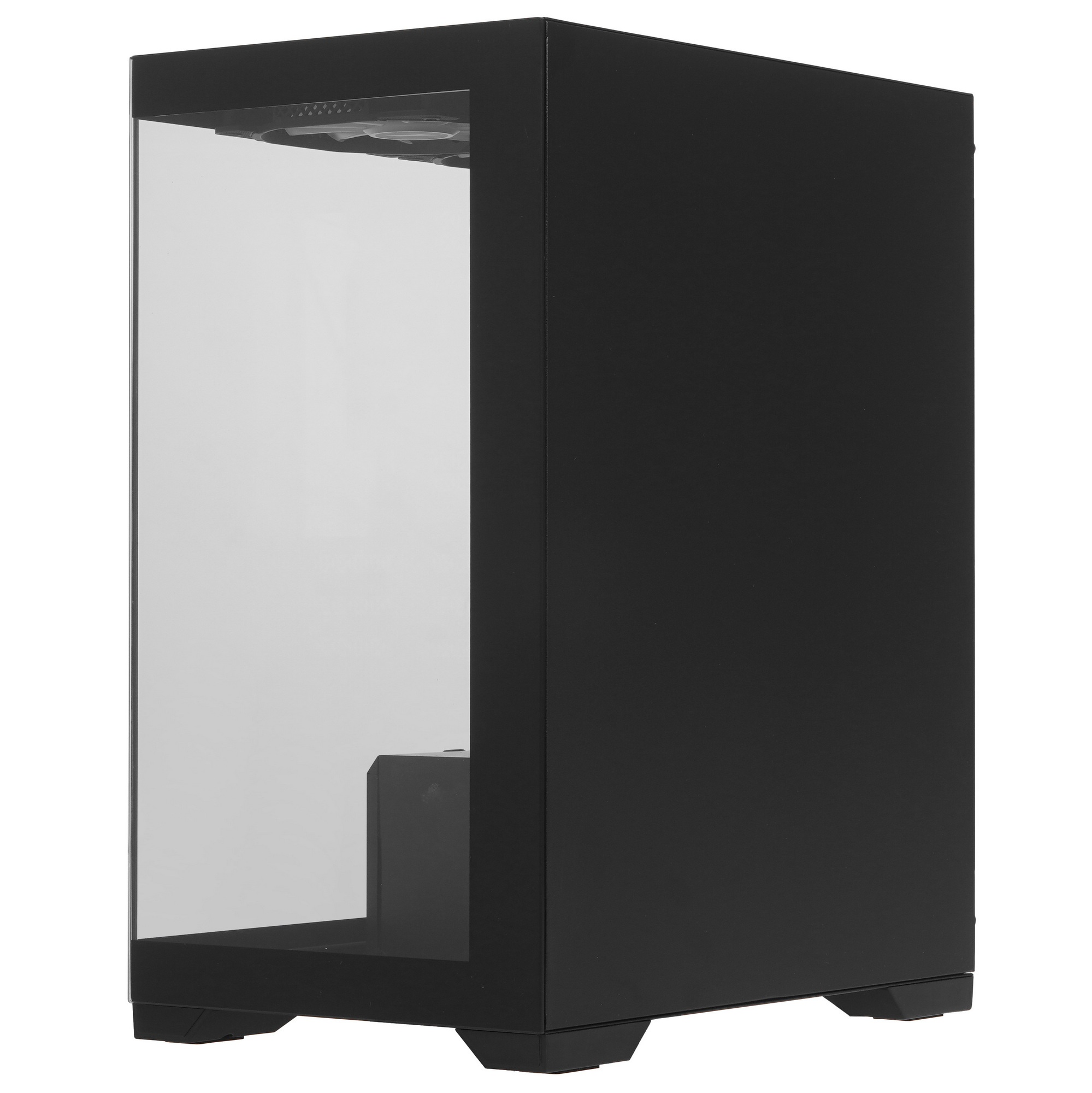 Компьютерный корпус 1STPLAYER MIKU Mi2 Black / mATX / 3x120mm LED fans / Mi2-BK-3F1